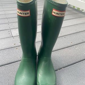 Green Hunter Rainboots